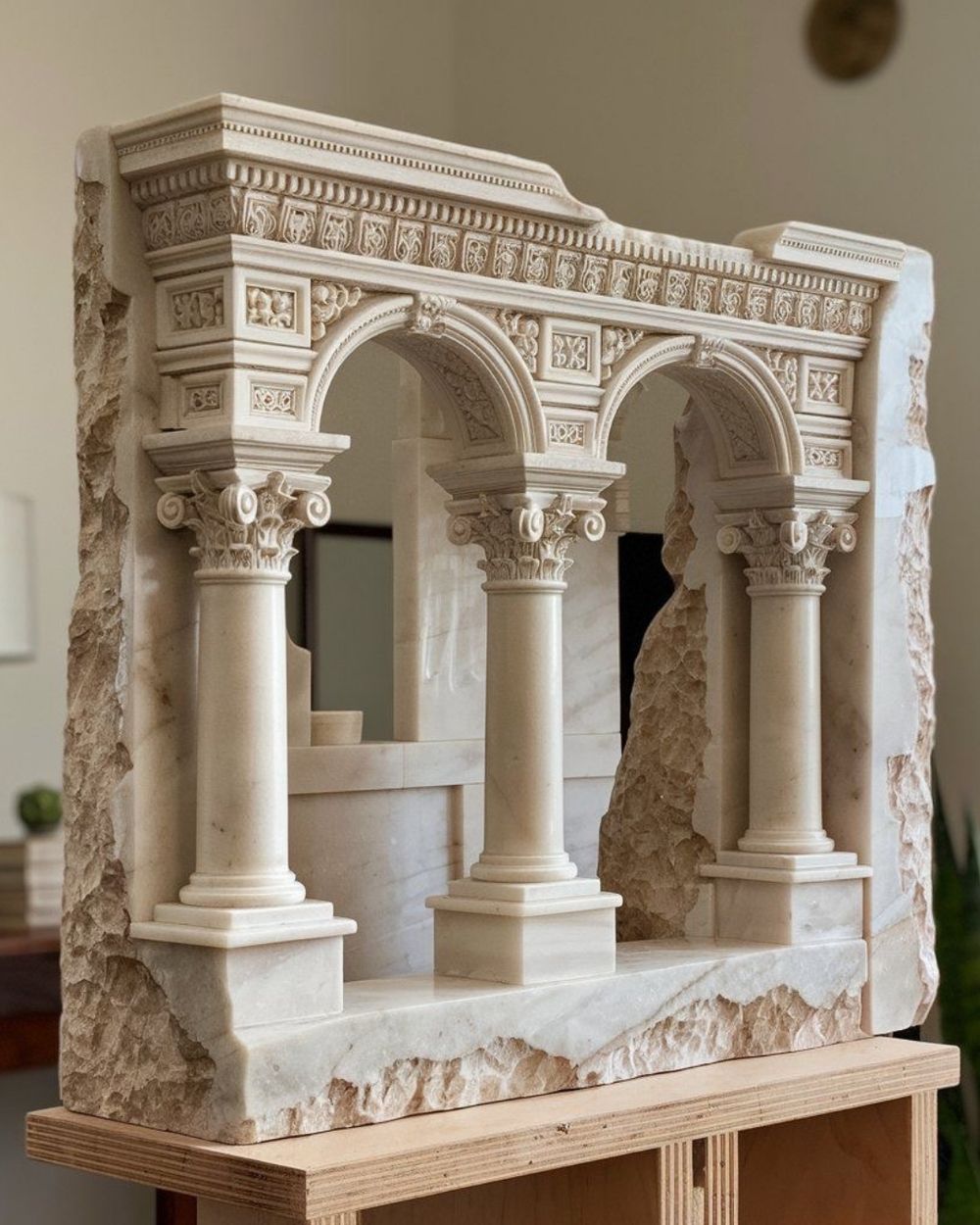 Abstract Sculptures in Makrana marble by Everstone — 37