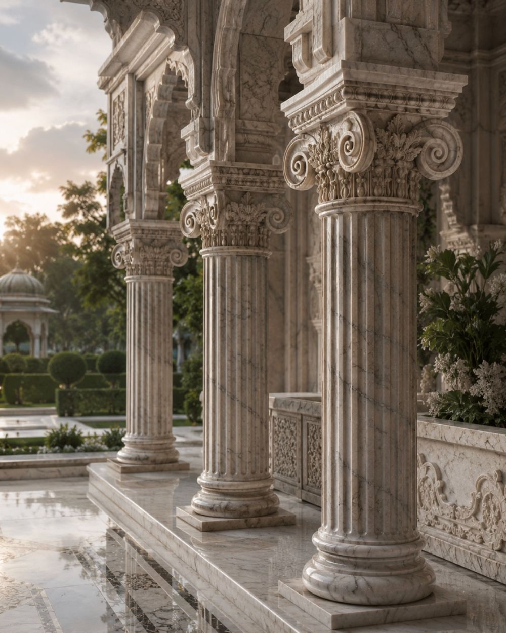 Architectural Elements in Makrana marble by Everstone — 28