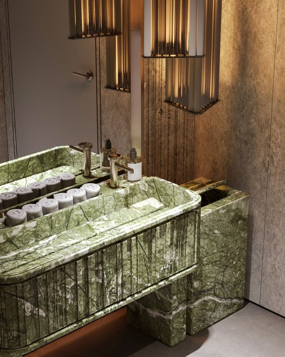 The Bath Collection in Makrana marble by Everstone — 7