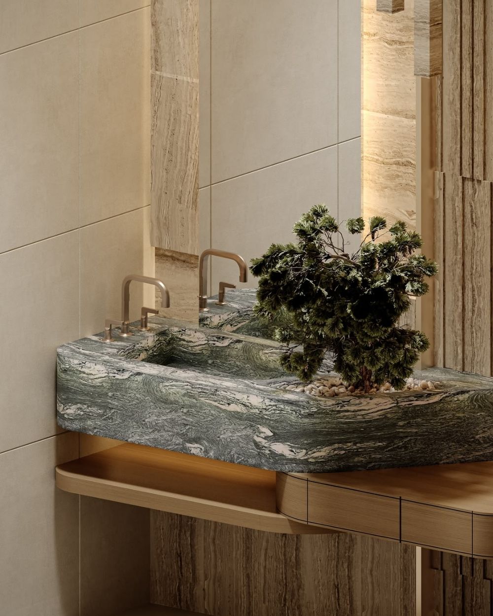 The Bath Collection in Makrana marble by Everstone — 8