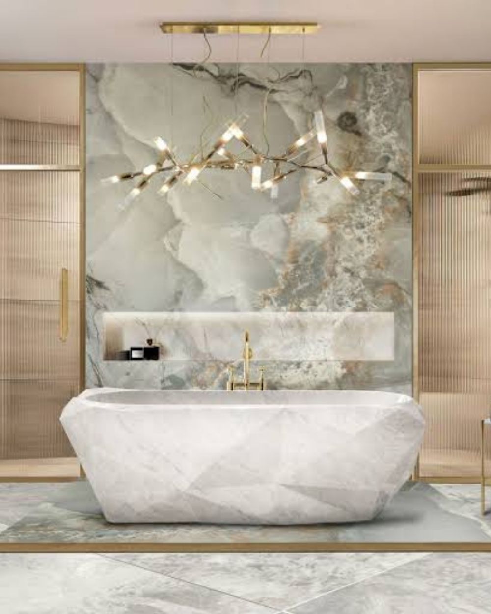 The Bath Collection in Makrana marble by Everstone — 19