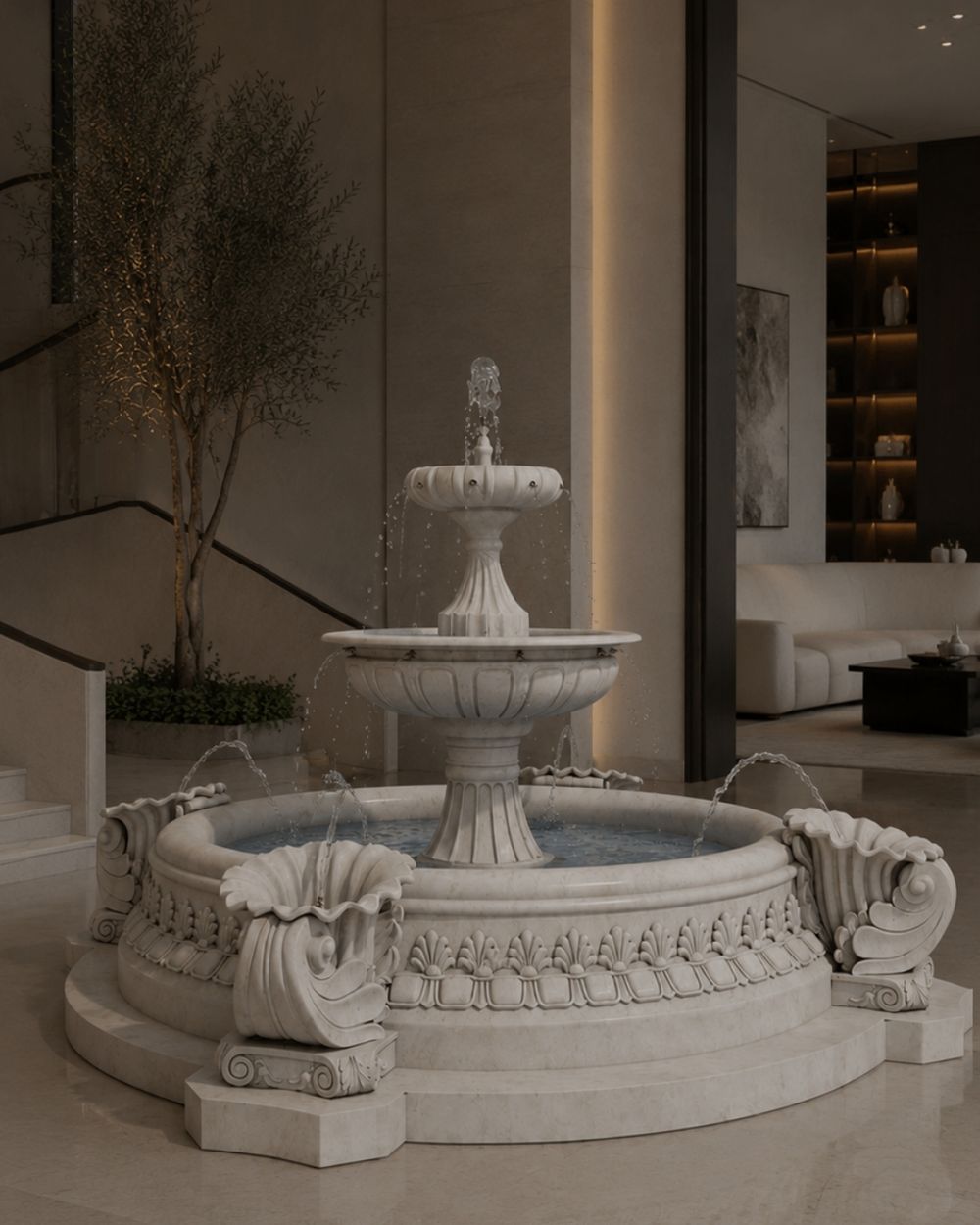 Fountains & Water Features in Makrana marble by Everstone — 5