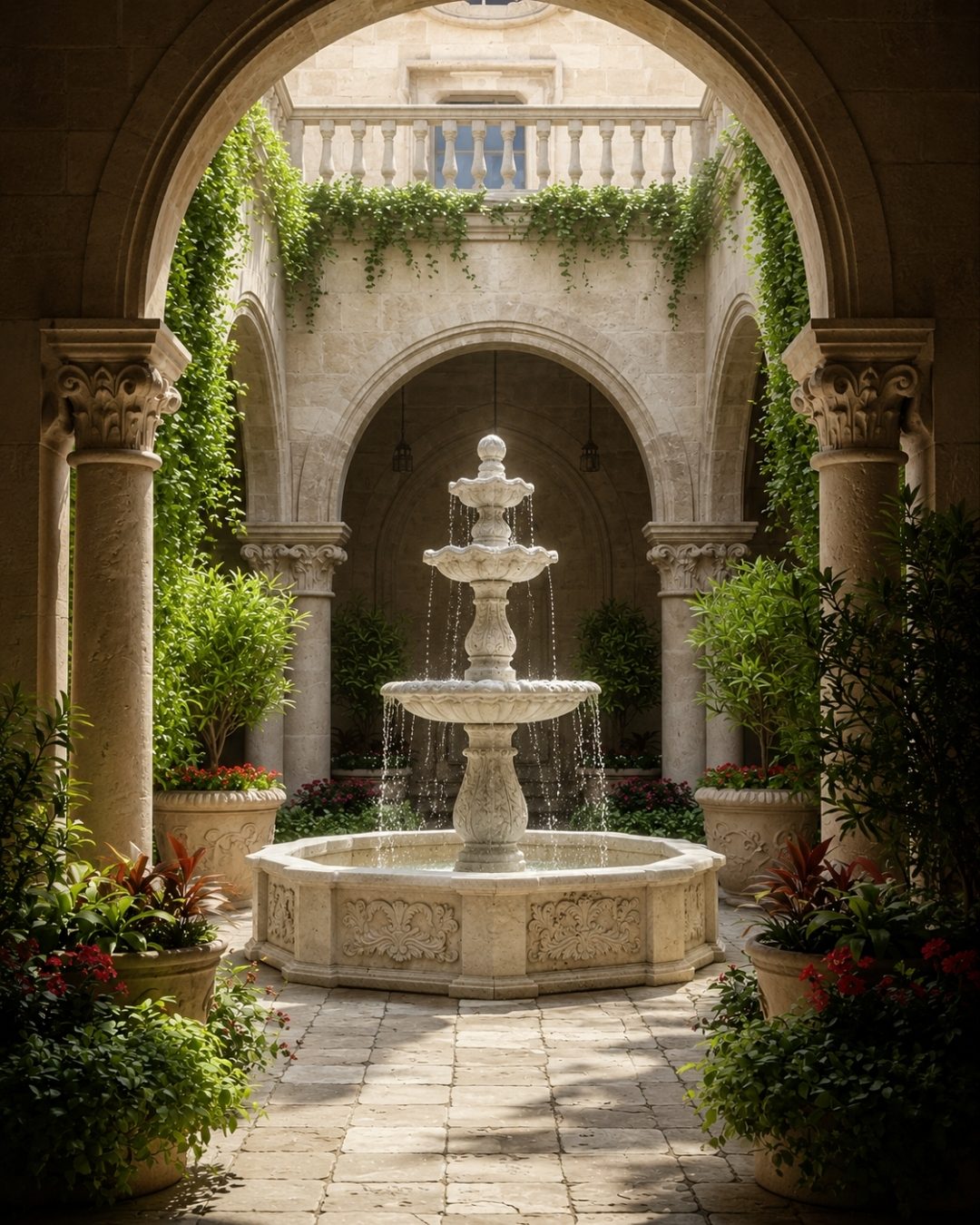 Fountains & Water Features in Makrana marble