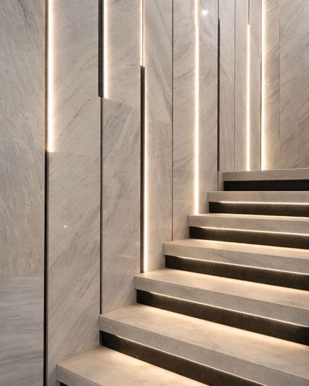 Grand Staircases in Makrana marble by Everstone — 22