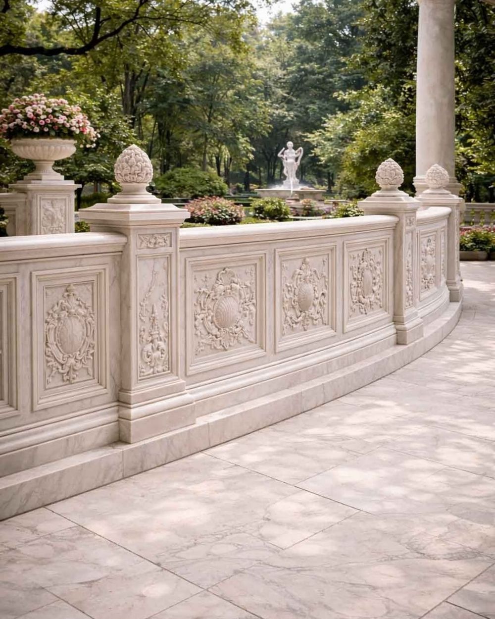 Grand Staircases in Makrana marble by Everstone — 28