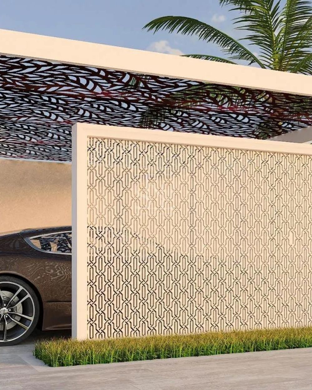 Jaali & Lattice Screens in Makrana marble by Everstone — 5