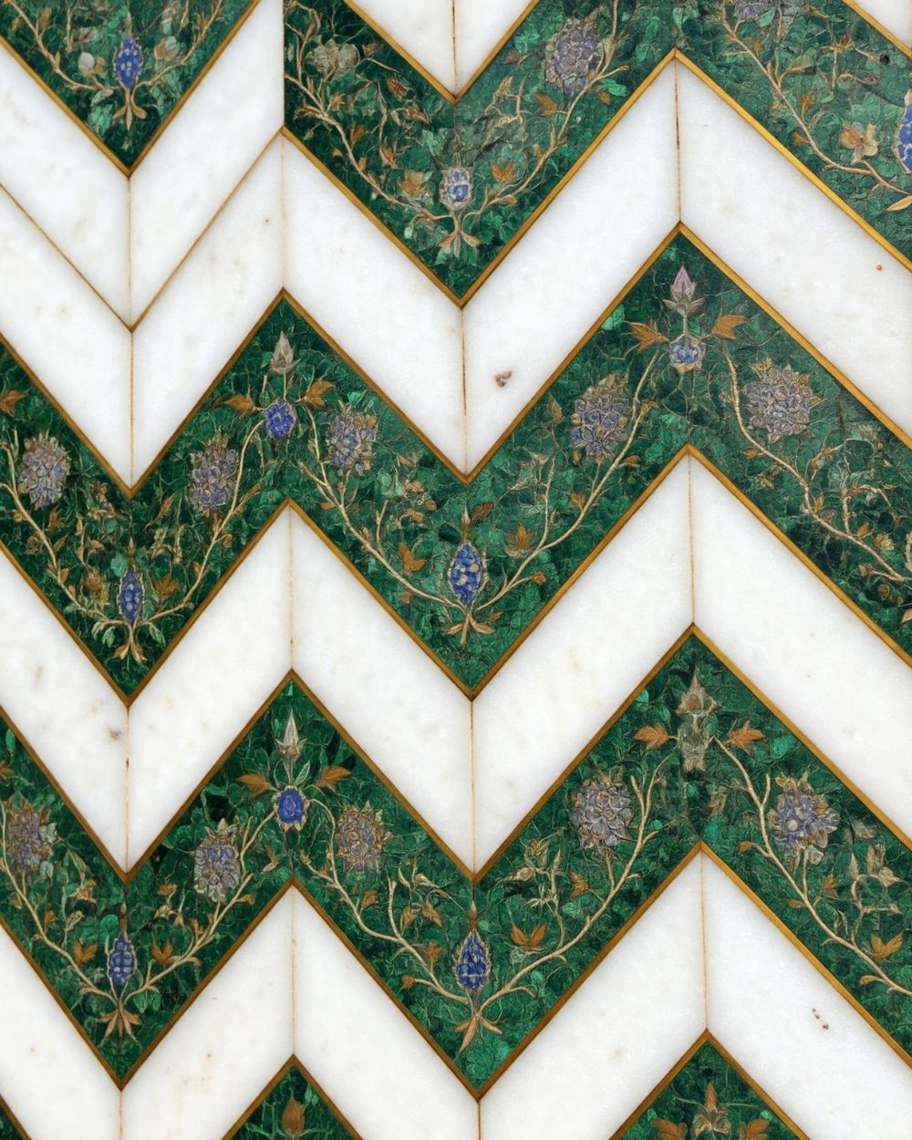 Pietra Dura & Statement Floors in Makrana marble by Everstone — 1