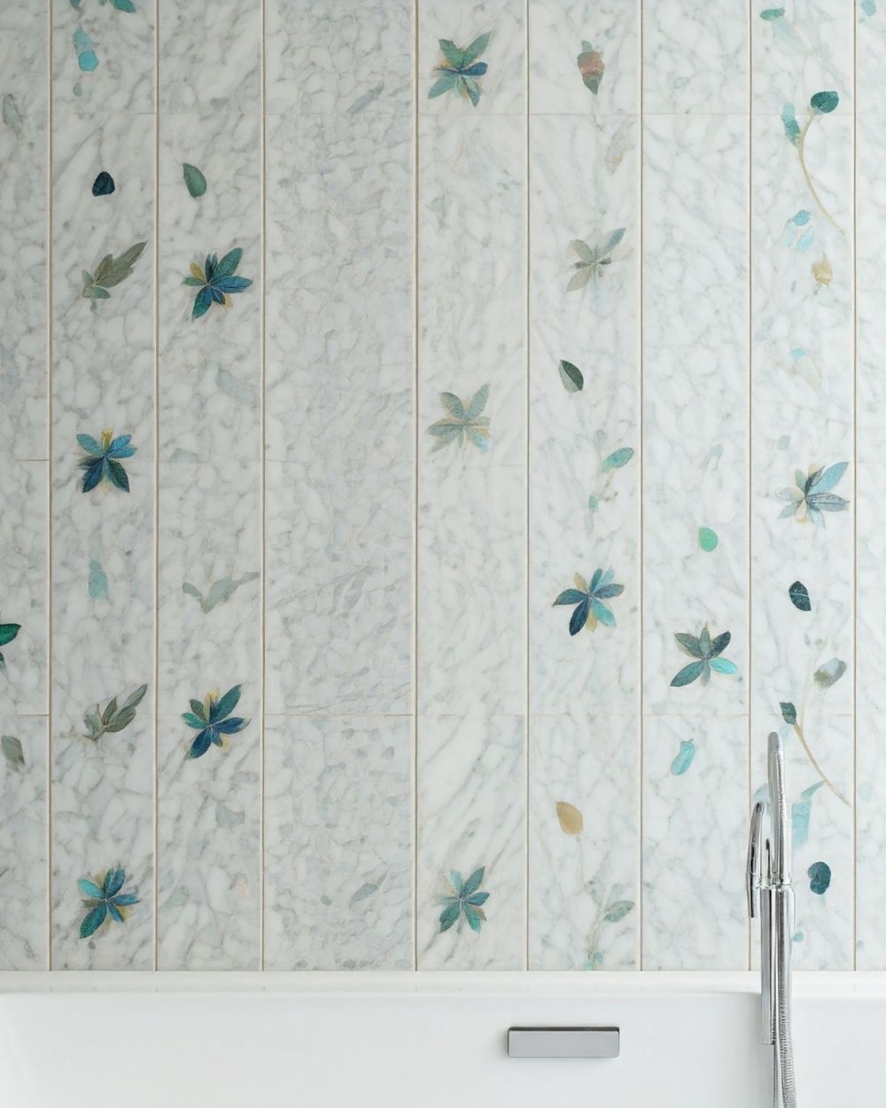 Pietra Dura & Statement Floors in Makrana marble by Everstone — 2
